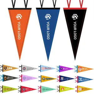 Various Scene Party Decoration Atmosphere Felt Banners Flags