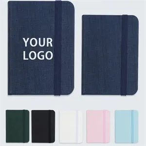 Custom Logo A6/A7 Pocket Strap-On Notebook