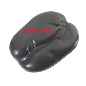Custom Logo PU Coffee Bean Stress Ball Squeeze Toys For Kids