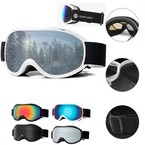 Windproof UV Anti-fog Unisex Snowboard Ski Mask Goggles