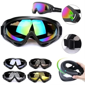 Windproof UV Anti-fog Unisex Snowboard Ski Mask Goggles