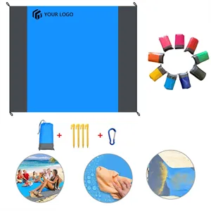 Custom Logo Large Ultralight Waterproof Picnic Camping Beach Mat