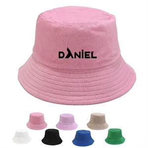 Adjustable Terry Cloth Fisherman Bucket Hat