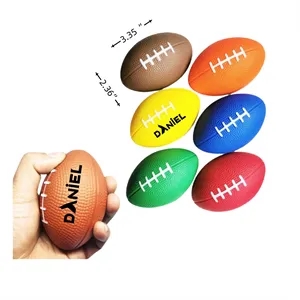 Custom Logo Miniature Rugby Stress Ball
