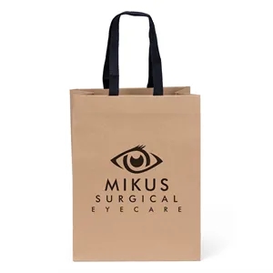 Eco Cedar- Woven Handle Eurotote - Flexo Ink Print