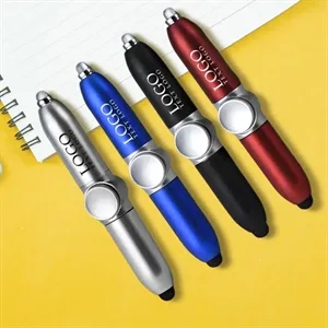 Promo Fidget Spinner Pen With Led Light