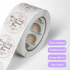 Custom Circle,Square Roll Labels
