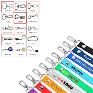 Custom Logo Custom Logo Lanyard, Stylish, and Personalized.