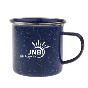 12oz Blue Camping Mug