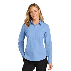 Port Authority Women's Long Sleeve Nailhead Easy Care Shirt