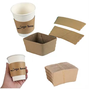 Kraft Corrugated Paper Cup Sleeve