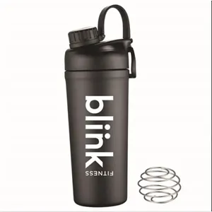 27 oz Shaker & Water Bottle with Stainless Steel Agitator