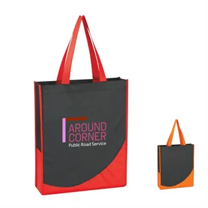 Non-Woven Tote Bag With Accent Trim