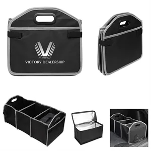 Custom Logo Trunk Organizer With Cooler Bag