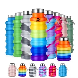 Travel Telescopic Silicone Water Bottle