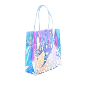 PVC Material Transparent Laser-engraved Gift Bag