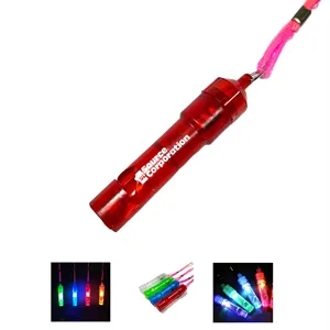 Lanyard LED Flashlight Whistle