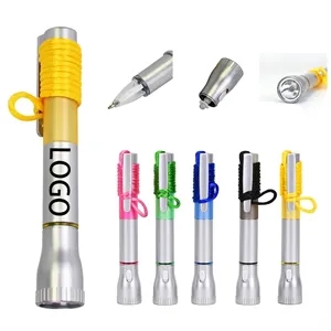 Light Pen Flashlight Writing Instrument Ballpoint