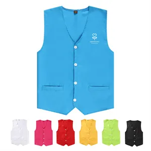 Unisex Volunteer Work Vest With Pocket