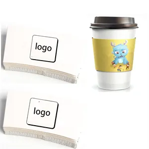 Customizable Disposable Paper Cup Sleeves