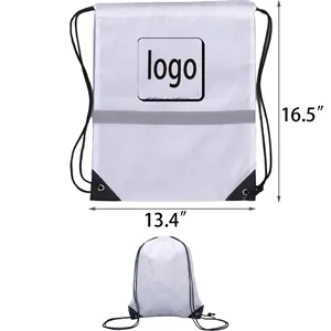 Oxford Drawstring Backpack Bag