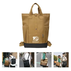 Polyester roll up backpack