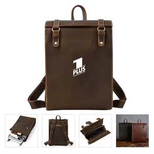 Genuine Leather Business Work backpack