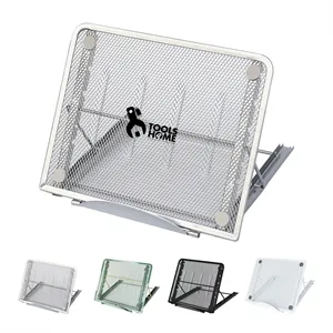 Metal Mesh Breathable Adjustable Laptop Stand