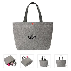 Felt Shell Tote Bag