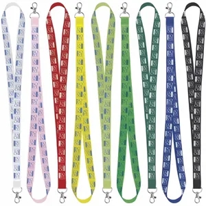 Universal Source® 3/4" Satin Screen Print Lanyard