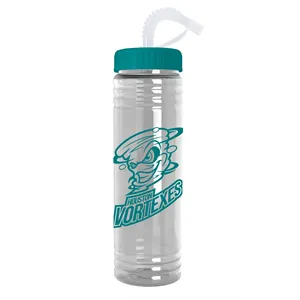 Garyline® Slim Fit Water Bottle With Straw Lid - 24 oz.