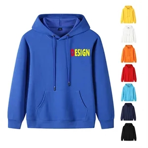 Custom Logo 11.2 oz. Cotton Pullover Hoodie Heavy Unisex Sweatshirt