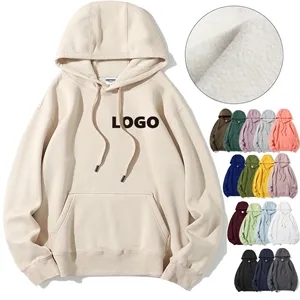 Custom Logo Fleece Hoodie Unisex Heavy Blend Sweatshirt 14 oz.