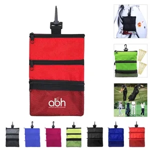 Custom Logo Polyester Golf Accessory Bag