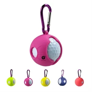 Silicone Golf Ball Holder with Hook