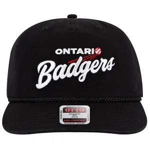 5 Panel Mid Profile Baseball Hat