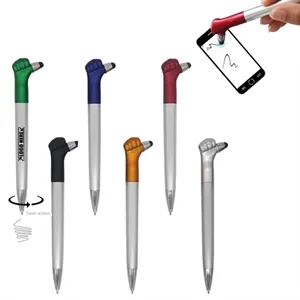 2-in-1 Thumbs-Up Ballpoint Pen/Stylus