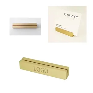 Brass Card Stand Holder