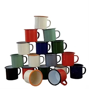 Campfire Ceramic Mug - Colors - 15 oz