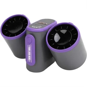 Dual Airflow Waist Fan With Power Bank
