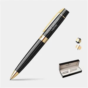 SHEAFFER® 300 Gold Trim Executive Ballpoint Pen w/ Gift Box