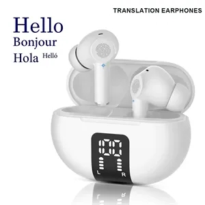 Language Translator Earbuds Two Way Real-time Translation