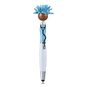 MopToppers® Screen Cleaner with Stethoscope Stylus Pen