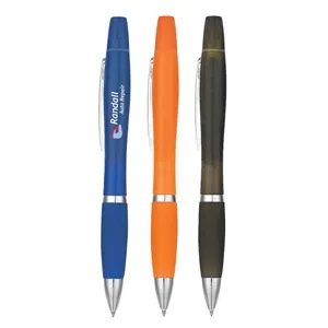 Twin-Write Pen & Highlighter With Antimicrobial Additive