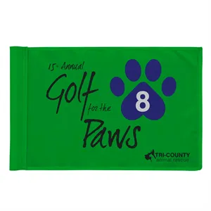 Golf Flag with Tube Single-Sided