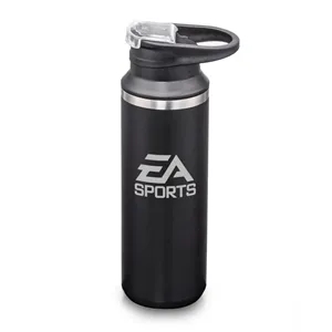 Della SS Water Bottle w/Handle & Flip Top