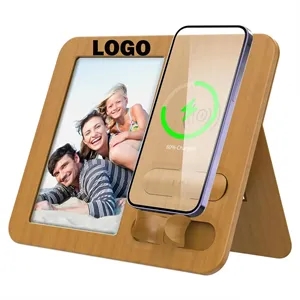 Picture Frame with Wireless Charging Stand