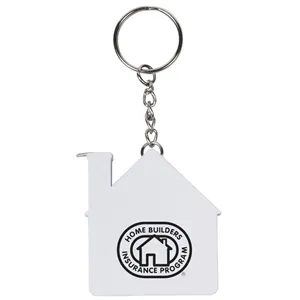 Prime Line House Tape Measure Key Chain 3'