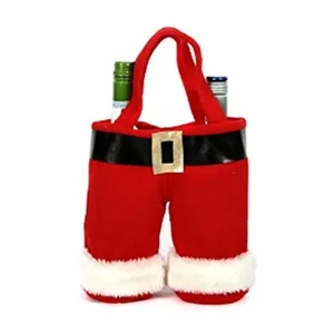 Christmas Pants Wine Tote