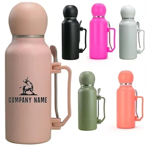 Stainless Steel Water Bottle With Spoon